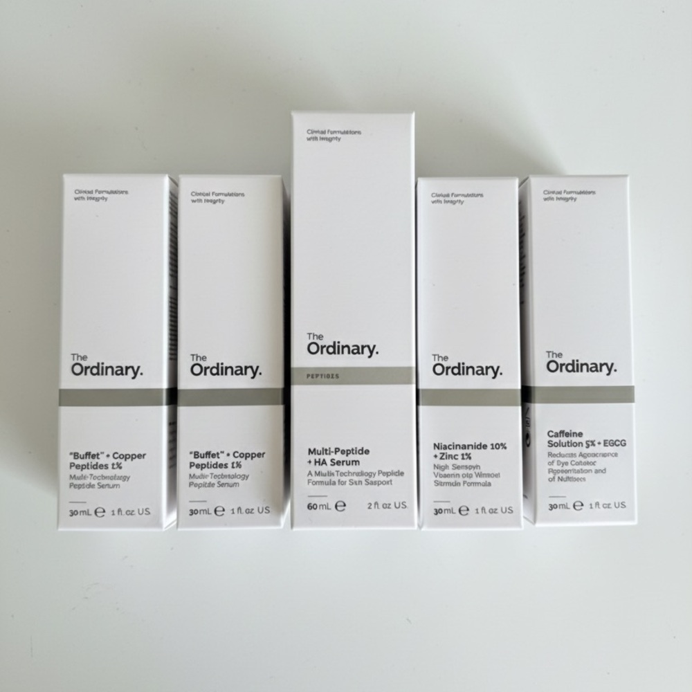 🆕 THE ORDINARY 5 PIECE SKINCARE SERUM SET OF 5 - SEALED